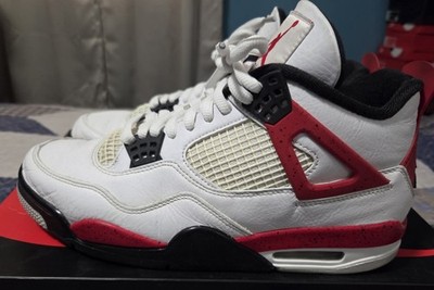 Air Jordan 4 Retro Red Cement Size 10