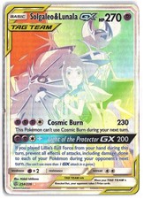 Solgaleo & Lunala GX 254/236 Rainbow Rare Cosmic Eclipse Pokemon Holo NM on eBay