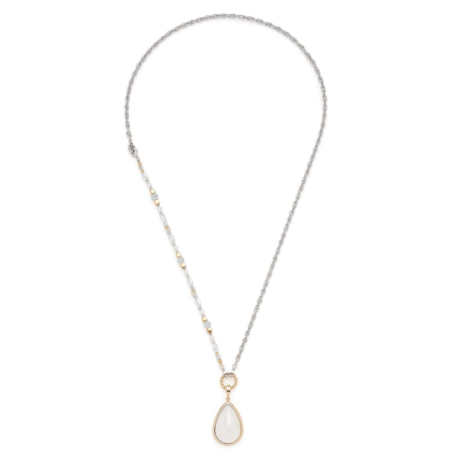 LEONARDO Schmuck Damen-Kette Set Esther 69 cm Clip - Mix Zweifarbig 026309 31690₽