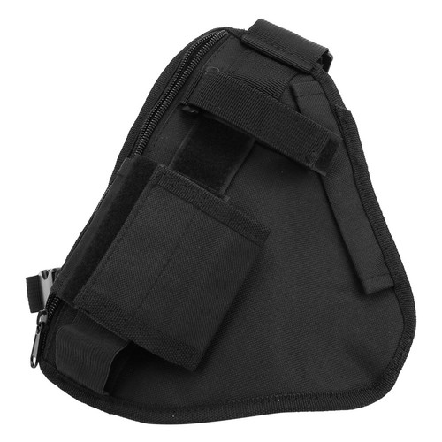 10,2x6,69 cala Walkie Talkie Przenośna kamizelka Klatka piersiowa Torba Czarna z NTS - Zdjęcie 22 z 22