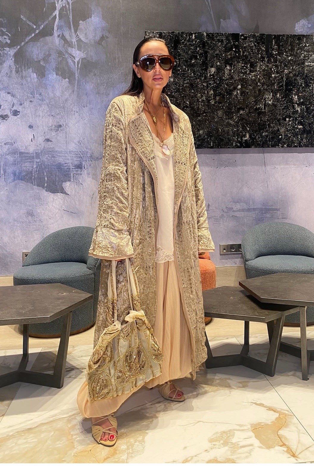 ZARA ZW EDICIÓN LIMITADA BORDADO TERCIOPELO KIMONO NUEVO Talla L REF 2903/248