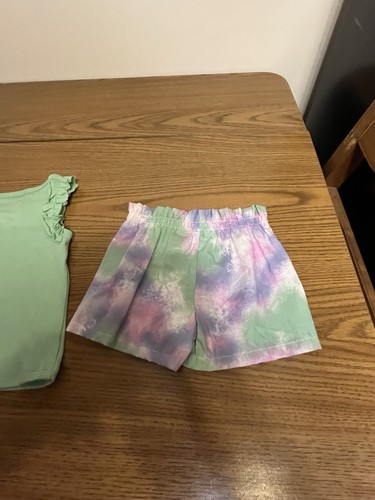 NWT 18M Disney Star Wars “The Force Is Strong In This Little One” Green Tank Set - Picture 21 of 24