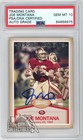Joe Montana 2016 Panini Classics Classic Moments Autograph Card #9 PSA/DNA 10