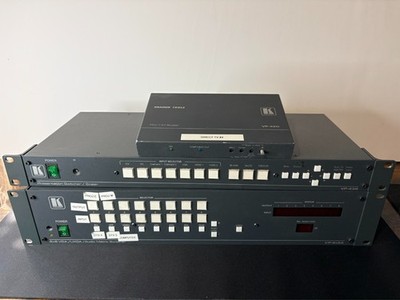 Kramer VP-436 / VP-8x8A / VP-420 Video Switcher Scaler Matrix Lot of 3 + Cables