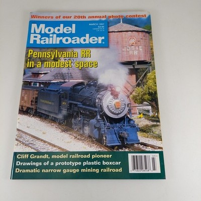 Model Railroader Magazine Mar 1997 Vol 64 No 3 Pennsylvania RR In Modest Space