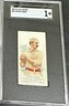 1887 Allen & Ginter Baseball N28 Timothy Keefe SGC 1 Nicer!
