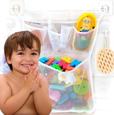 Bath Toy Holder 14X20 Inch, Mesh Bathtub Toy Storage Basket, Kids Bath Net, Tub