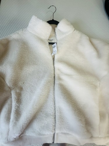 Chaqueta de piel blanca Abercrombie And Fitch - Imagen 7 de 7