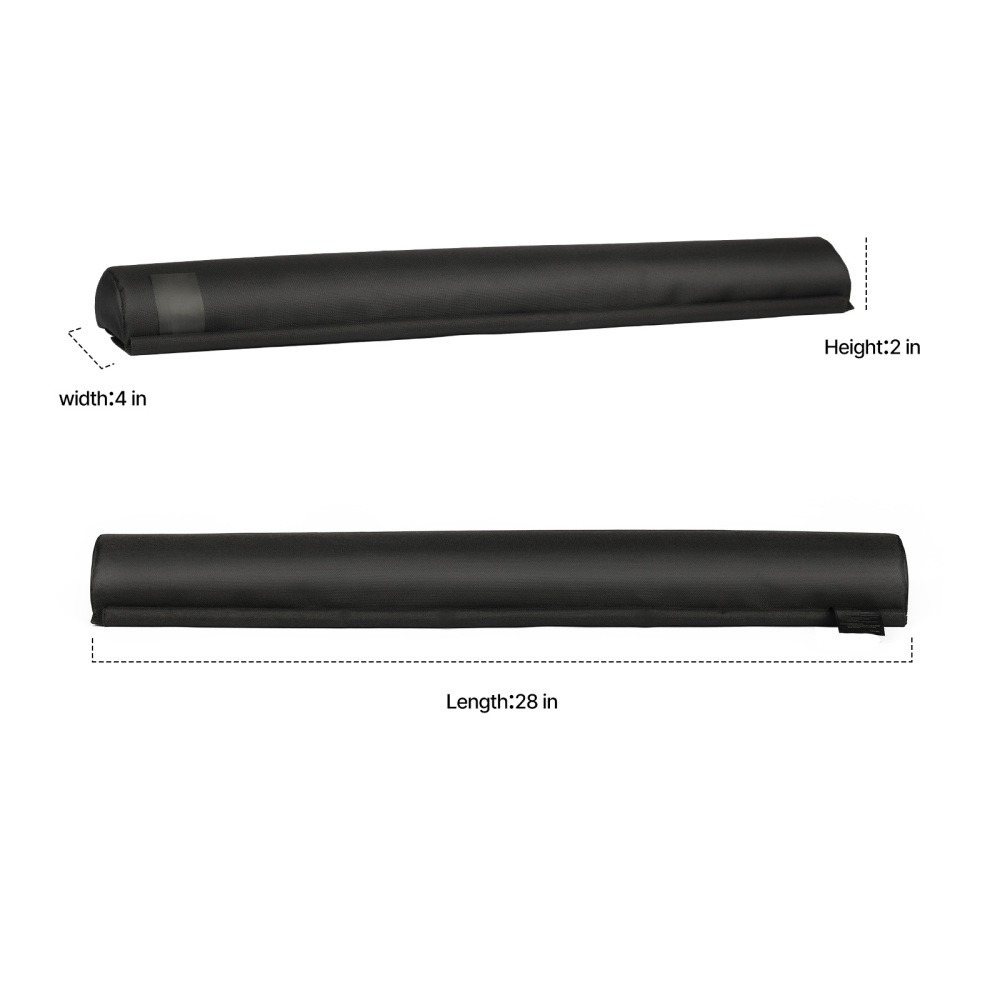 Roof Rack Pads For Crossbar 88lbs Load Capacity For Kayak Canoe Surfboard