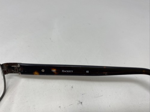 Hackett HEK 1102 90 54-17-145 Dark Gunmetal Metal Full Rim Eyeglasses Frame R880 - Picture 6 of 8