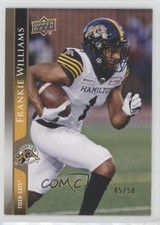 2021 Upper Deck CFL Gold 5/50 Frankie Williams #5 l5j