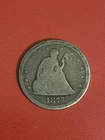 1875 S Seated Liberty Silver Twenty Cent Piece Nice!!!