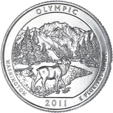 2011 P Parks Quarter ATB Olympic National Park Choice BU CN-Clad See Pics E206