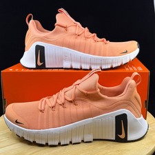 Nike Free Metcon 6 Apricot Agate Black White FJ7127 800 Men's Size 9.5