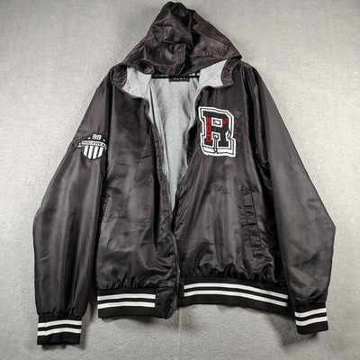 VTG 90s Roca Wear Mens 2XL Varsity Style Jacket See Pics ''I Will Not Lose''