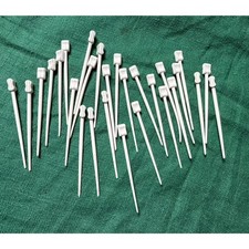 Vintage Plastic Hair Roller / Curler Pins Set of 28