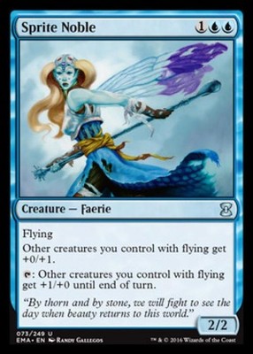 Sprite Noble - EMA MTG - Light Play