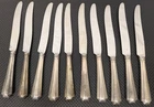 10 Gorham Sterling Handled Dinner Knives with "B" Monogram -NH