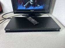 Sony BDP-S370 Blu-ray DVD Player With Remote Control - Tested Working