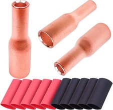 20PCS 12 10 16 14 Gauge Step Down Butt Connectors Non Insulated Reducing Crimp