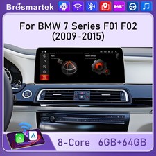 12.3" Android 14 Car Stereo CarPlay GPS Radio SWC For BMW 7 Series F01 F02 CIC