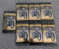 Harley-Davidson Series 2 - 7 Sealed Packs Of  Cards