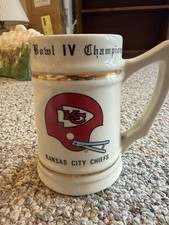 Kansas City Chiefs Super Bowl IV 1970 Vintage Original Football Champions Mug