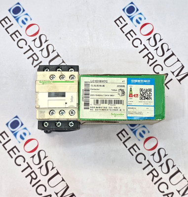 SCHNEIDER ELECTRIC LC1D18M7C CONTACTOR 220V