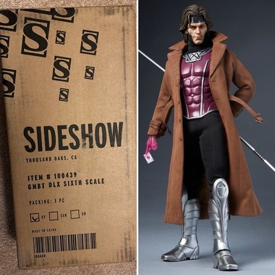 Sideshow Collectibles Marvel X-Men Gambit Deluxe 1:6 Scale Figure BRAND NEW
