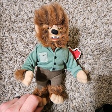 Universal Studios Monsters 1999 Plush Wolfman 9" Halloween Gift NEW WITH TAGS