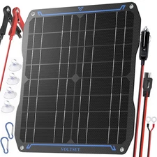 20W 12V Solar Panel Kit Portable Solar Battery Charger Maintainer Waterproof