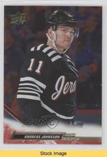 2022-23 Upper Deck Series 1 Silver Foil Andreas Johnsson #110 READ 8tn