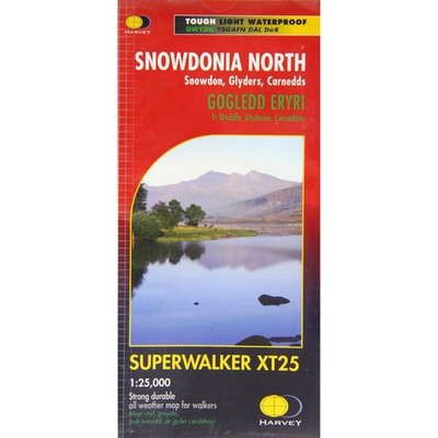  Snowdonia Wanderkarte Wales Wandern Navigation Allwetter stark robust leicht