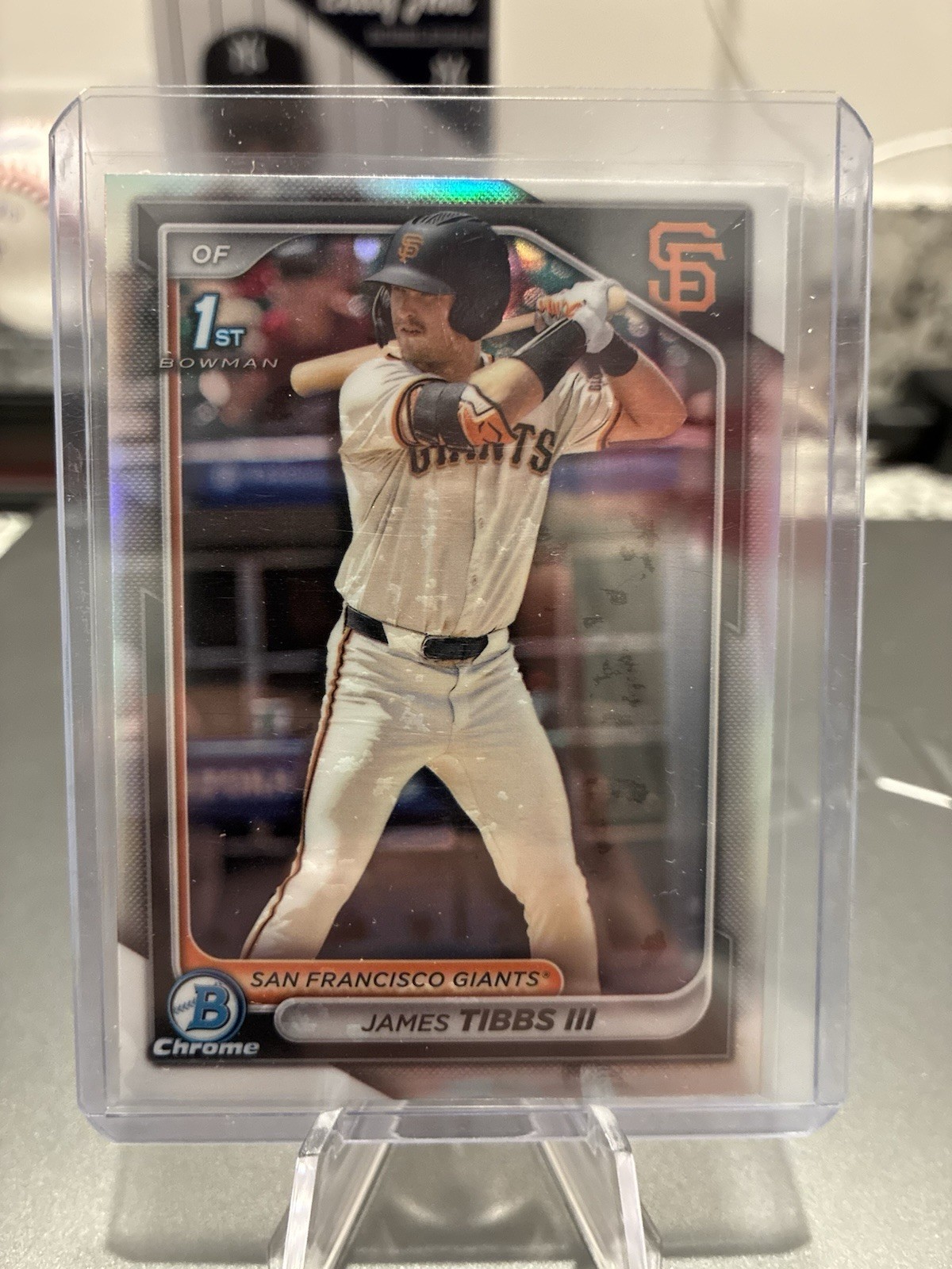 2024 Bowman Draft - Chrome James Tibbs III #BDC-40 Refractor (RC)