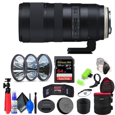 Tamron SP 70-200mm f/2.8 Di VC USD G2 Lens for Canon EF +