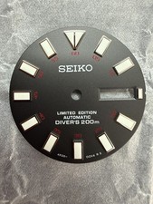 Seiko SRP233 Limited Edition Bloodmoon Watch Dial Black & Red