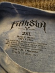 Fifth Sun Nintendo Duck Hunt Tie-Dye NES 2XL Shirt XXL RARE