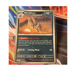 Mandibuzz 064/086 Scarlet & Violet - White Flare Master Ball Holo
