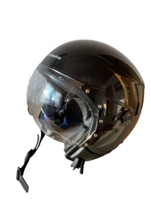 Zündapp Jethelm / Motorradhelm – Schwarz Glänzend – Größe M – Top Zustand!