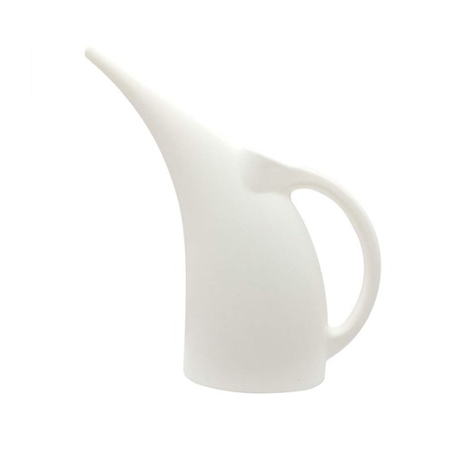 TTAOE GN Plastic Watering Can for Plant Garden - 1/2 Gallon - White