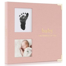 First 5 Year Baby Memory Book with Photoslots, Neutral