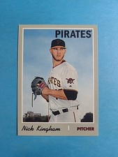 Nick Kingham 2019 Topps Heritage Baseball Card # 700 J5231