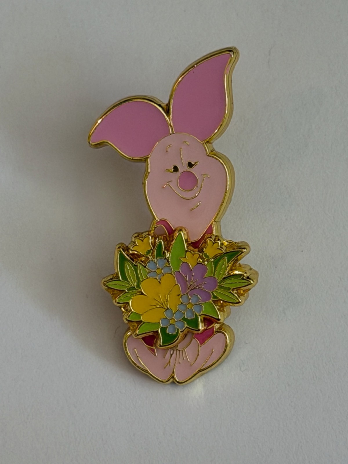 Loungefly Piglet Winnie the Pooh and Friends Floral Glow Under 25 Disney Pin F2
