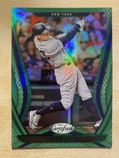 2020 Panini Chronicles Certified Mirror Green #23 Aaron Judge New York Yankees