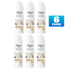 6x Packs Dove Spray Dove Nourishing Secrets Coconut  Jasmine Spray, 150ml