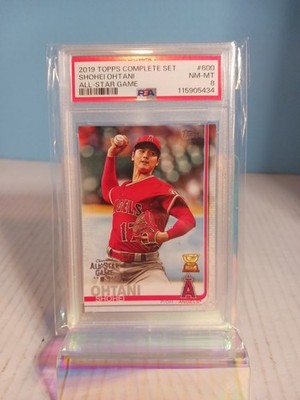 2019 Topps Complete Set Shohei Ohtani #600 PSA 8 ASG All-Star Game