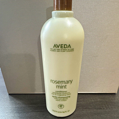 Aveda Rosemary Mint Moisturizing Conditioner Paraben-Free, 33.8 fl oz / 1 L