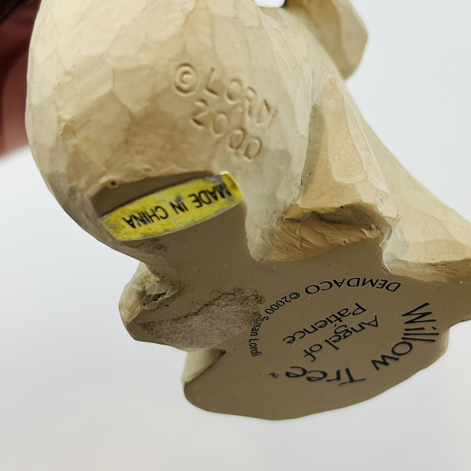 Willow Tree Angel of Patience Sculpted Resin Figure Demdaco Susan Lordi 2000