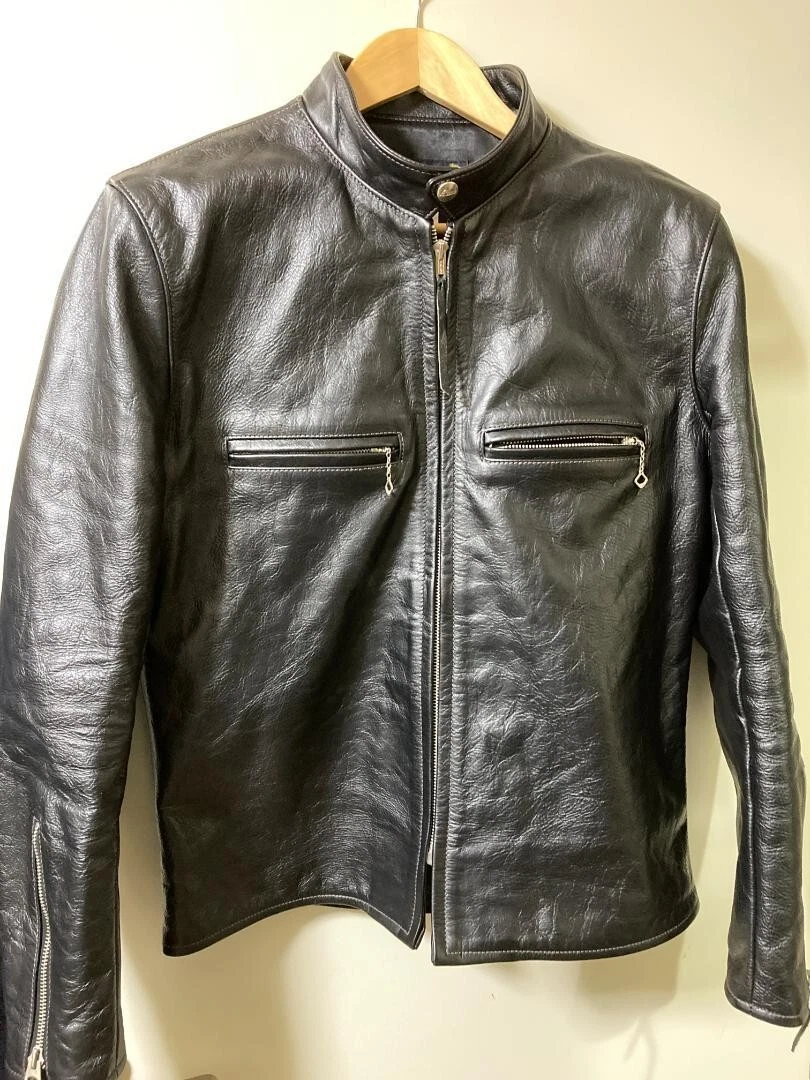 The Real McCoy's Buco J-100 Single Rider Leather Jacket Horsehide