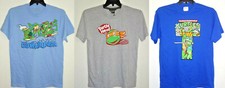 VINTAGE NEW TEENAGE MUTANT NINJA TURTLES T-SHIRT LOT MEN'S SZ M MEDIUM TMNT TEE